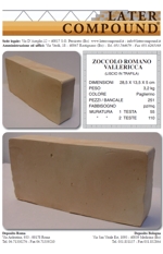 Mattonetto Pieno Romano